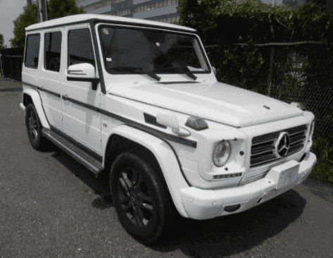 Mercedes Benz G 500 2001 — shipped to UAE