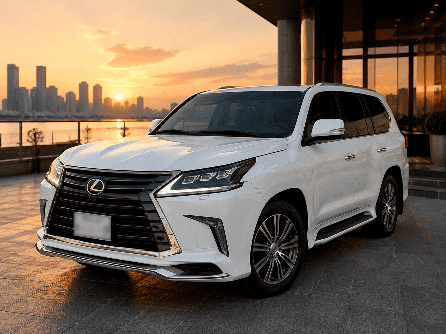 Lexus LX 2017 — shipped to UK