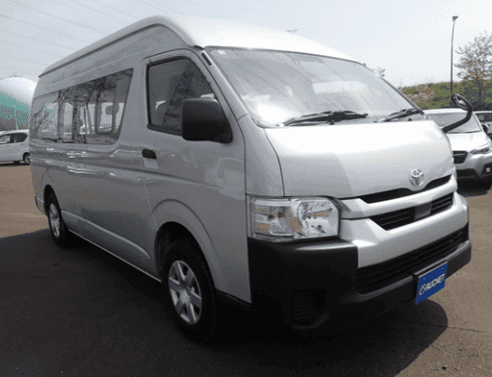 Toyota Hiace Van 2020 — shipped to Pakistan